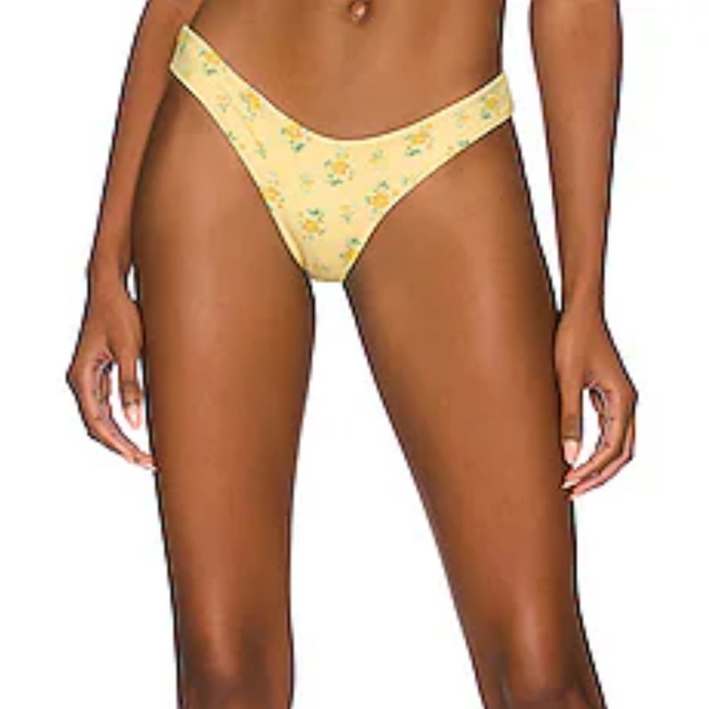 Frankie’s Bikini x Gigi Hadid Katarina Bikini Bottom in Honeysuckle